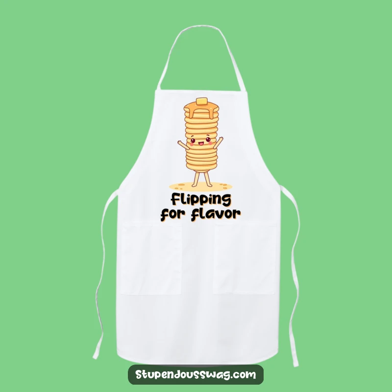 Funny Pancake Handstand Apron: Hilarious Kitchen Wear for Chefs