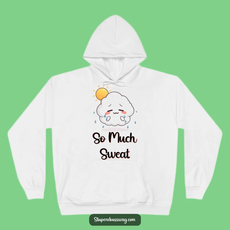 Funny Nervous Cloud Hoodie: Cozy Up with This Hilarious Sweat-Inducing Design