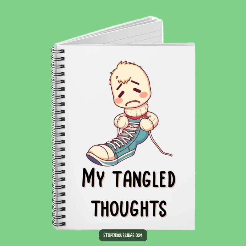 Funny Sock Puppet Logbook: Document Your Daily Tangles!