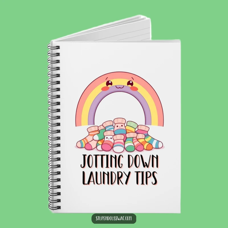 Funny Rainbow Socks Notebook: Jot Down Laughs with Giggle-Inducing Cover